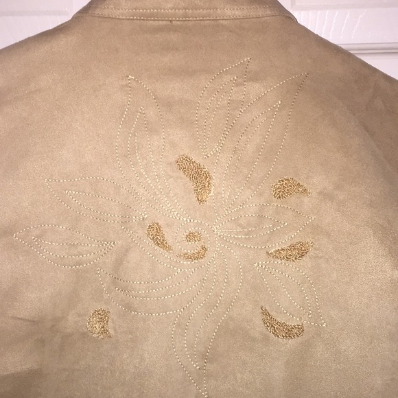 Olive Green or Tan 2 piece Suit Size M - Picture 10 of 16